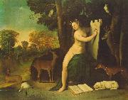 Dosso Dossi Circe and her Lovers in a Landscape oil